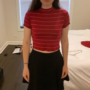 Short sleeve stretch tee